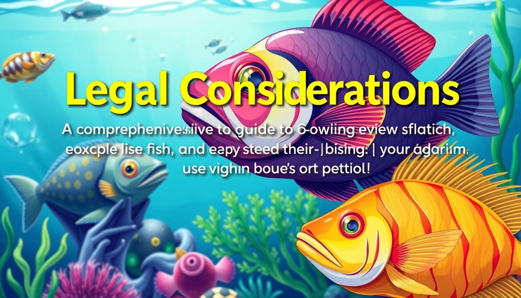 Legal Considerations: A Comprehensive Guide to Owning Exotic Fish and Ensuring Their Well-being in Your Aquarium