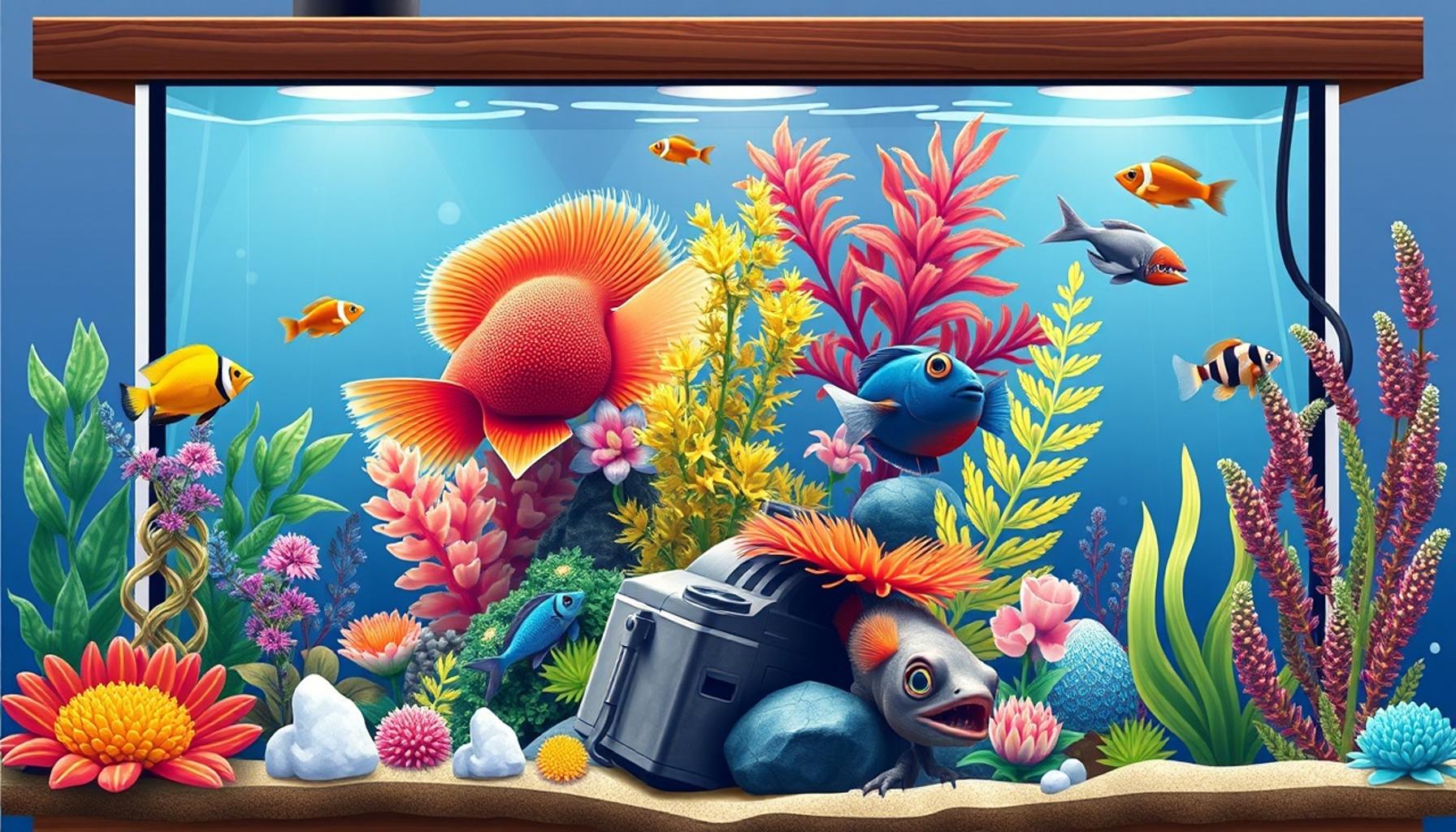 A Beginner’s Journey: Setting Up an Aquarium and Choosing the Right Exotic Species for Your Home